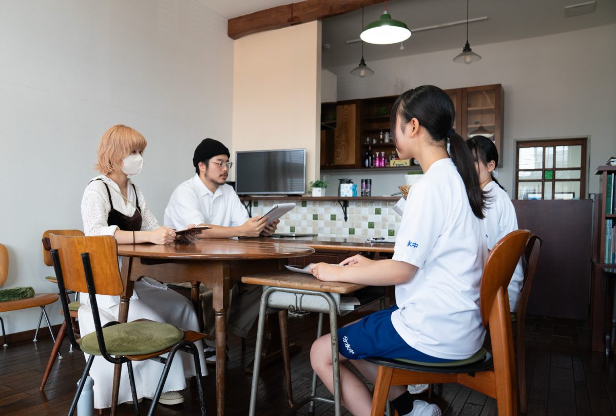 地元の中学生が職場体験に来てくれました！2025年Part1